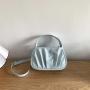 Wholesale Korean Fashion Design Wrinkle Mini Bag Soft Leather PU Ladies Hand Bags Adjustable Crossbody Shoulder Bags for Women