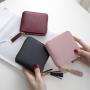 2023 new design HONGYA Custom Wholesale Minimalist Mini Small Slim Card Ladies Women Purse Wallet
