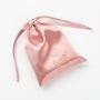 Recyclable Custom LogoSoft Silk Stain Fabric Drawstring Packaging Bag For Jewelry Satin Bundle Bags