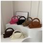 High quality 2024 new fashion retro small pu leather ladies handbag crossbody bag personality women's bags wholesale