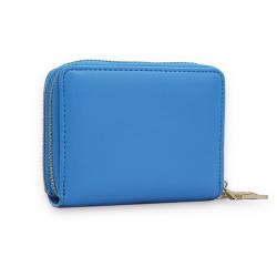 Cheap women purse casual business leather woman wallet handmade weave PU leather wallet