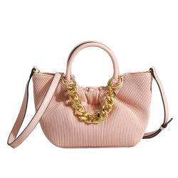 2024 New Arrival Drop Shipping Purses And Handbags Big Chain Wrinkled Design Bags Women Handbags Ladies