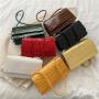 Solid Colors Ladies Luxury Bag Classical Mini Tote Chain Pure Bags Leather Handbag For Women 2023