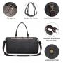 2022 LOVEVOOK new arrival Canvas Overnight Weekender Bag with Shoe Compartment Gym Tote Carry on Hand Bags men Duffel Travel Bag
