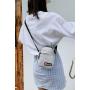 HR470 New Fashion Crossbody Unisex Bag Mobile Phone Small Storage Messenger Bag Versatile Mini Collapsible Bag for Students