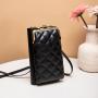 Hot Selling Korean Fashion mobile phone bag 2024 Ladies shoulder bag wholesale simple crossbody bags for women