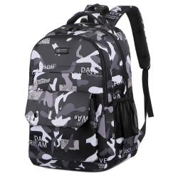 SC048 Students Sports Large Capacity Travel Bag Casual Middle Student Book Bags Outdoor Oxford Travel Business Backpack