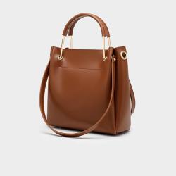 Custom Vegan Leather Shoulder Bags Ladies Bucket Bag Fashion Designer Shoulder Messenger Bag