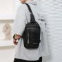 Pro Fessional Customized Modern Hiking Waterproof Usb Oxford One Strap Sling Crossbody Chest Bag With Pouches