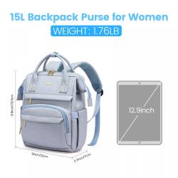 2023 LOVEVOOK High Quality Multi-function Vintage Ladies mini Backpack PU Leather fahion laptop Backpack For Women Teenager