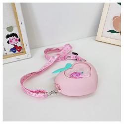 Factory Supplier Cute Ita Bag Girl School Bag Clear Window Pin Display Ita Bag Custom