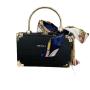 Popular Pearl Handbag New Bag For Women  Texture Double Layer Small Square Bag Single Shoulder Cross Bag For Women