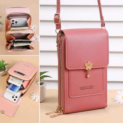 Factory wholesale new women's wallet large capacity shoulder bag for women clutch bag coin purse touch screen mobile phone bags