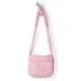 New design shoulder Messenger bag new design cloud bag wrinkle plaid large capacity bowknot nylon bag