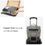 Fashion Design 2pcs/set Multi-functional waterproof canvas travel bag toiletry pouch with luggage strap custom logo Cosmetic bag