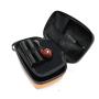 hot sale smell smelly odor proof carbon fiber linine luggage bag case EVA case