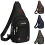 Hot new men's chest bag multi-functional travel outdoor backpack leisure sports shoulder bag