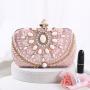 Hand-made Delicacy Pearl Embroidery Wedding Shiny Clutch High Class Purse Beaded Evening bags