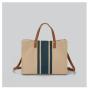 Cross-Border Korean Version Of Women'S Briefcase Celebrity Professional Simple Fashion Large Capacity Canvas Bag