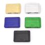 CUIKCA Wallet Card Holder Magic Purse Slim Leather Mens Case Mini Women Men Casual Cover Minimalist Ladies Laser