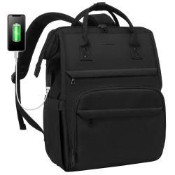 2022 Women Men Travel Backpacks 14 15.6 17 Inch Business Bag with USB Charging Port College School Bags mens Laptop Backpacks