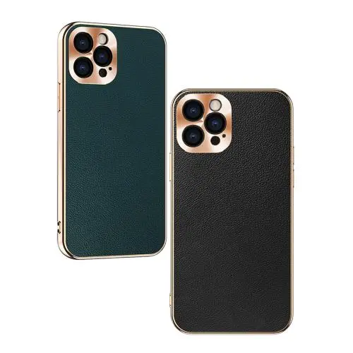 Factory custom leather mobile phone case cover phone 12 13 14 leather phone cover