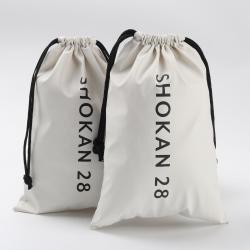 Custom Logo Gift PU waterproof Leather Cosmetic Pouch Leather Jewelry Drawstring Bag