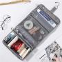 Custom Make Up Cosmetic Organizer Bag Eco Friendly Hanging Travel Toiletry Bag For Women And Men