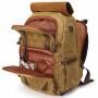XL159 Outdoor Internal Vintage Camera Bag Large capacity Camera Bag Waterproof Wear-resistant Camera Backpack
