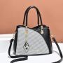 KBW707 Wholesale Hot Women Bags New Fashion Handbags High Quality PU Plaid Color Collision Ladies Single Shoulder Crossbody Bag
