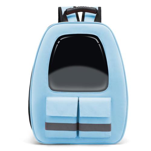 PE017 Transparent Space Capsule Pet Cat Backpack Outdoor Shoulder Large Space Pet Carrier Bag Backpack Cat Travel Carriers