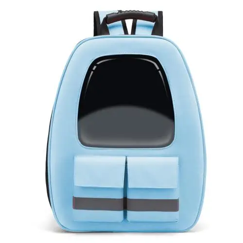 PE017 Transparent Space Capsule Pet Cat Backpack Outdoor Shoulder Large Space Pet Carrier Bag Backpack Cat Travel Carriers