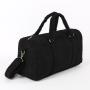 Low MOQ Stock Custom Designer Black  Fashion Cute Gift Large Capacity Soft Fuzzy Teddy Girls Plush Duffel Bag