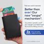 New Arrival Metal Aluminum Automatic Pop Up Rfid Blocking Thin Minimalist Smart Wallets For Men