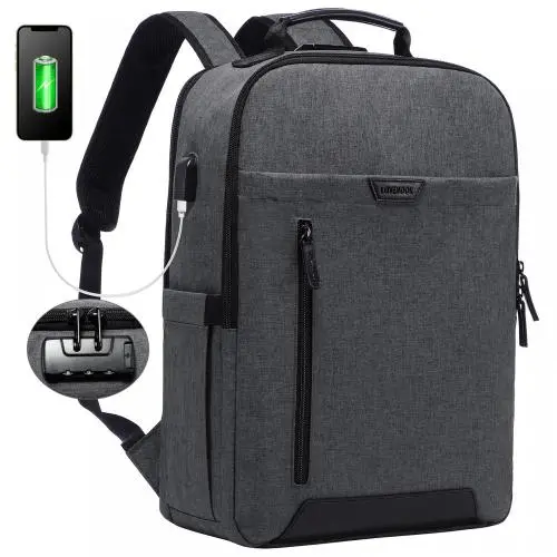 LOVEVOOK 15.6 Inch Women Men Large Laptop Bag Backpack School Backpack with Anti Theft Lock for Work University Laptop Backpacks