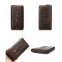 Alligator Pattern Genuine Leather Wallet for Men Vintage Long Multi-function Wallet Zipper Around Money Slip Card Holder