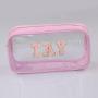 2022 New Arrivals Trending Products Waterproof  PVC Clear Make Up Bag Cosmetic Bag Transparent Pouch