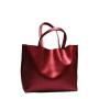 OEM ODM Customized Newest classic ashion genuine Cowhide Split leather woman's never full tote bag womens handbag leather