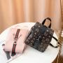 Low Price New Pu Leather Women's Backpack 2024 Wholesale Large Capacity Zipper Shoulder Bag for Women
