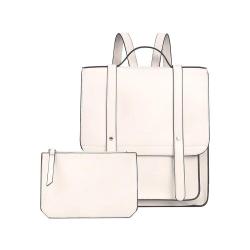 Women Custom PU Leather School Rucksack Backpack Ladies Rucksack Bag City Bag Leather