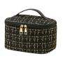 Cosmetic 2024 Large Capacity Travel Makeup Bag Trendy and Stylish Portable Cosmetic Organizer for Ladies