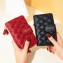 Women's Long Purse Wholesale 2023 New Multi-Card Women's Money Clip Retro Atmosphere Clutch Wallet Hot-selling