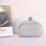 2023 Top Fashion Double Sided Water Diamond Crossbody Tassel Party Wedding Dress Women Evening Bag Texture