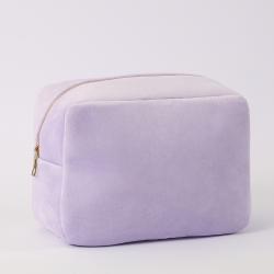 Guaranteed Quality Custom Cosmetic Bag Corduroy Velvet Makeup Zipper Pouch Bag Portable Pouch Pouch For Cosmetic