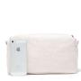 Gelory Professional China Supplier Promotional Canvas Portable Travel Makeup Bag With Golden Zipper
