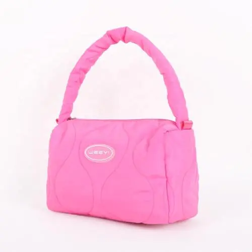 CHANGRONG Custom fashion quilted Puffer handbag women's shoulder bag