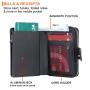 High Capacity Zip Around Wallet Card holder Minimalist Wallet With RFID