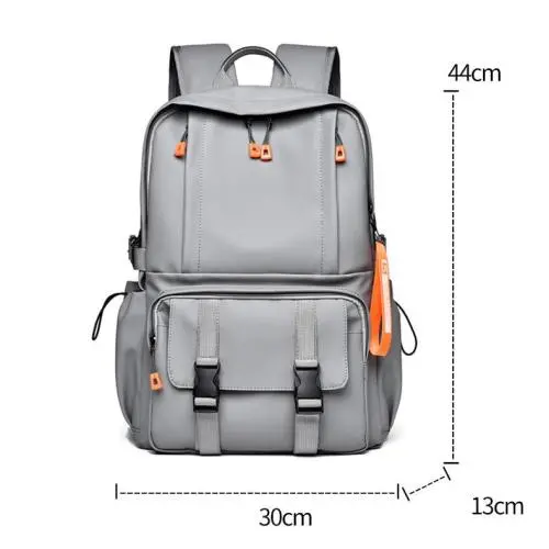 2024 New Backpack Men'S Business Computer Bag Leisure Simple Schoolbag Large Capacity Sports Travel Bag Backpack