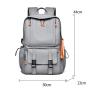 2024 New Backpack Men'S Business Computer Bag Leisure Simple Schoolbag Large Capacity Sports Travel Bag Backpack