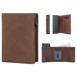 Wholesale Mens Wallet Card Holder Pop Up Aluminum Case RFID Blocking Smart Slim Minimalist Front Pocket wallets
